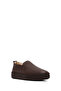 Women's Brown Thick Soled Leather Comfort Shoes 25Afd501318 - 6