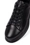 Men's Black Lace-Up Genuine Leather Casual Sneaker,Winter Sports Shoes 25Wfd676918 - 8