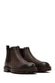 Men's Brown Leather Chelsea Boots 25Wfd7546Ft - 2