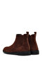 Men's Brown Suede Leather Chelsea Boots 25Wfd702110 - 6