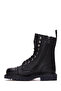 Women's Black Colmar Zippered Leather Boots 025g100328 - 2