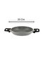 Eco Diez 20 cm Granit Ezme Sahan Gray |   Non-Stick, Fireproof, Scratch-Resistant |   Menemen Omelette Egg Breakfast Dish |   Ergonomic Handle Granite Pan - 3