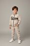 My Little One (Ages 1-4) Boys' 3-Piece Set with College Collar Jacket - Mink