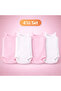 4-Piece Rope Strap Baby Undershirt Bodysuit Cotton Snap Fastener Newborn Child 0-36 Months, Flexible Mold