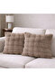Ultrasoft Plush Decorative Throw Pillow Covers Set of 2 40X40Cm - Soft Textured