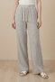 Women’s High-Waist Wide-Leg Muslin Palazzo Pants - 3