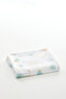 Muslin Cloth Cover Sun Pattern - Green 120x120 cm + 4 Mouth Wipes - 4