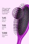 Original Wet Hair Comb for Detangling Hair in Purple - 4