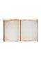 Wolf Figured Antique Leather Notebook - 3