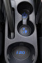 Hyundai I20 (Manual) 2008 - 2011 / 2011-2014 Compatible Cup Holder and Console Base Pad Set (Black-Blue) - 5
