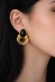 Modern Vintage Stone Design Earrings - 5