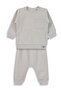 2-Piece Set with Decorative Labels 6-18 Months Set - Beige 12-18 Months