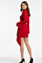 Stylish Self-Belted Mini Dress - 5
