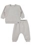2-Piece Set with Decorative Labels 6-18 Months Set - Beige 12-18 Months - 2