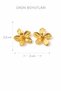 Flowery Mini Colored Steel Earring - 4