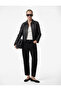 High Waist Pocketed Buttoned Cotton Straight Leg Denim Trousers - Mom Slim Jean