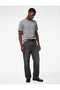 Regular Fit Short Sleeve Crew Neck Basic Cotton T-Shirt - 2