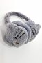 Cat Plush Furry Cold Protective Winter Headphones Gray - 3