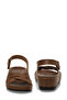 164339.Z6Fx Tan Women's Flat Sandals - 5