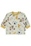 Araba Printed 6-18 Months Pajama Set - Mustard - 3