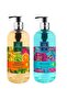 Natural Olive Oil Liquid Soap 500 ml (Bodrum Mandarin + Ocean) - 2
