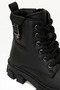 Bages.P5Pr Black Girl's Biker Boots - 7