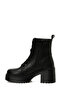 Trx24K-683 W 5Pr Black Women's Heeled Boots - 3