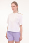 Wl Yashi 11F213 5Fx White Women's Short Sleeve T-Shirt