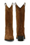 Zerten 5Pr Tan Women's Cowboy Boots - 4