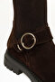 Unima 5Pr Brown Women's Chelsea Boots - 7