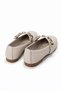 Stella Seashell Belted Ballerina Casual Women's Shoes Mary Jane Home Ballerinas - 3