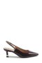 BIANCA 5PR Burgundy Women's Heeled Shoes