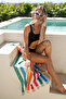 Delmor Fit Viva, 76X142 Cm, with Carrying Bag, Eco-Friendly, Beach Towel - 2
