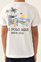 Licensed Palm Tree طقم بيجاما للأولاد، باللون الكريمي - 4