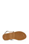 323688.Z 5Fx Beige Women's Flat Sandals - 6