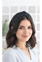 Mini Polka Dot Patterned Knotted Satin Crown - for Adults - 2