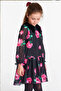 Rose Patterned Girl's Dress - 5