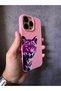 iPhone 16 Pro Max Compatible Leopard Pattern Pink Case - 2