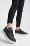 Carina Gala Unisex Sneaker 001254 Black White - 2