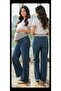 Fdn Lycra Jean Maternity Pants with Adjustable Waist Design - 5