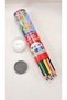 24 Colors Dry Paint Metal Tube Long Full Size - 7