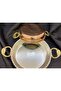 Gaziantep 17 cm Copper Hand Forged Omelet Pan Egg Pan Tava Pan 1St Class (Tinned) Serrated - 2