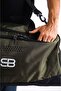 Khaki Air-Permeable Shoe Compartment Sports Bag 00300 - 5