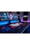 لوحة مفاتيح ميكانيكية YS-100 RGB، 97 مفتاحًا، مفاتيح حمراء، منفذ USB-C، 18 وضعًا، تصميم مريح، متوافقة مع ويندوز/ماك - 2
