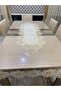 Transparent Tablecloth with Plane Runner PVC - 4