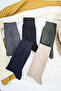 5 Pairs Men's Thermal Lambswool Wool Socks - 3
