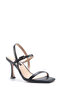 Monique 5Fx Black Women's Heeled Sandals - 2