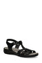 158589 .Z4Fx Black Women's Comfort Sandals - 2