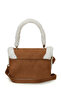 Suet Fur Dty El 4Pr Tan Women's Handbag - 3