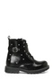 Gloris F 4Pr Black Girl's Biker Boots